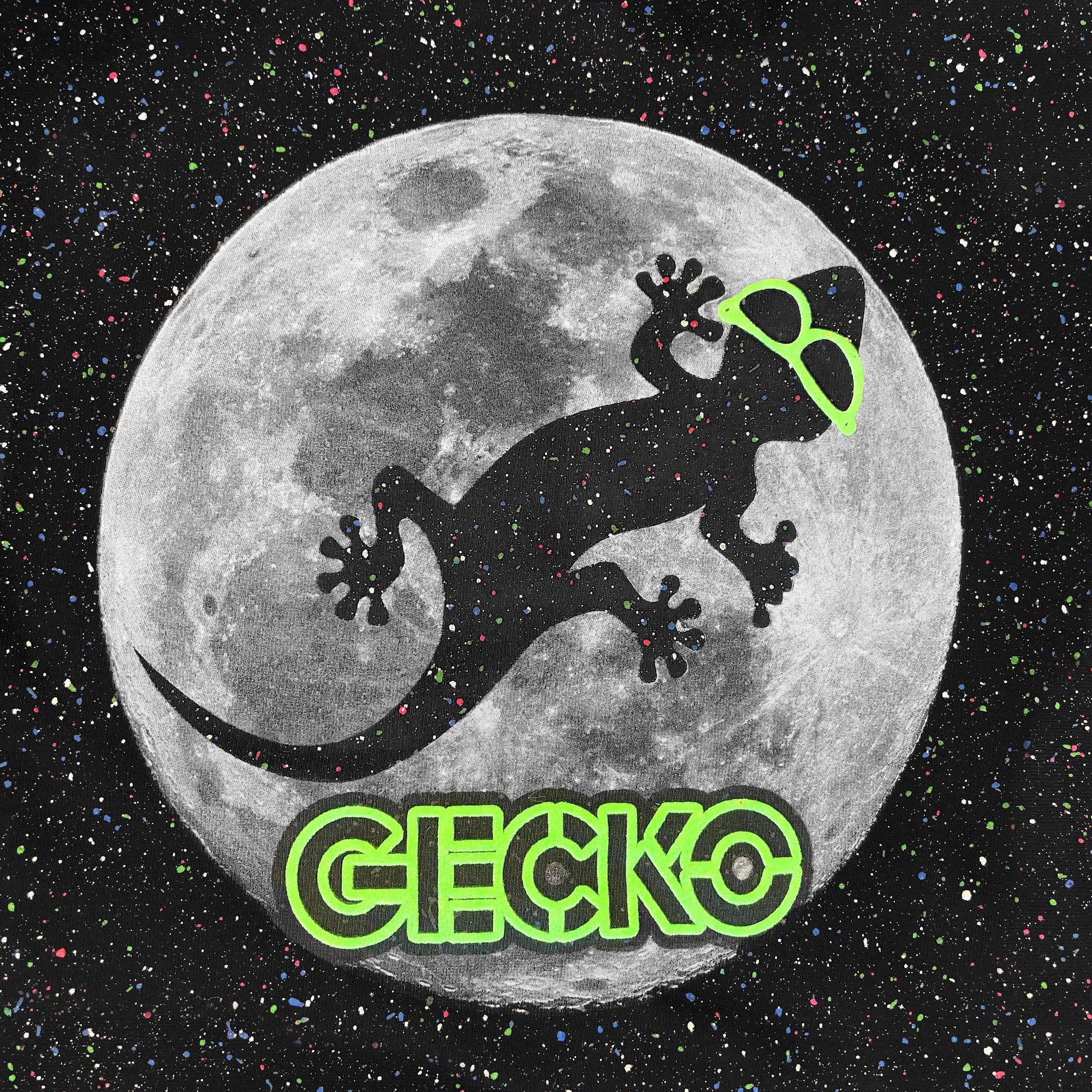 Glow In The Dark Splatter Moon Hoodie - Image 4