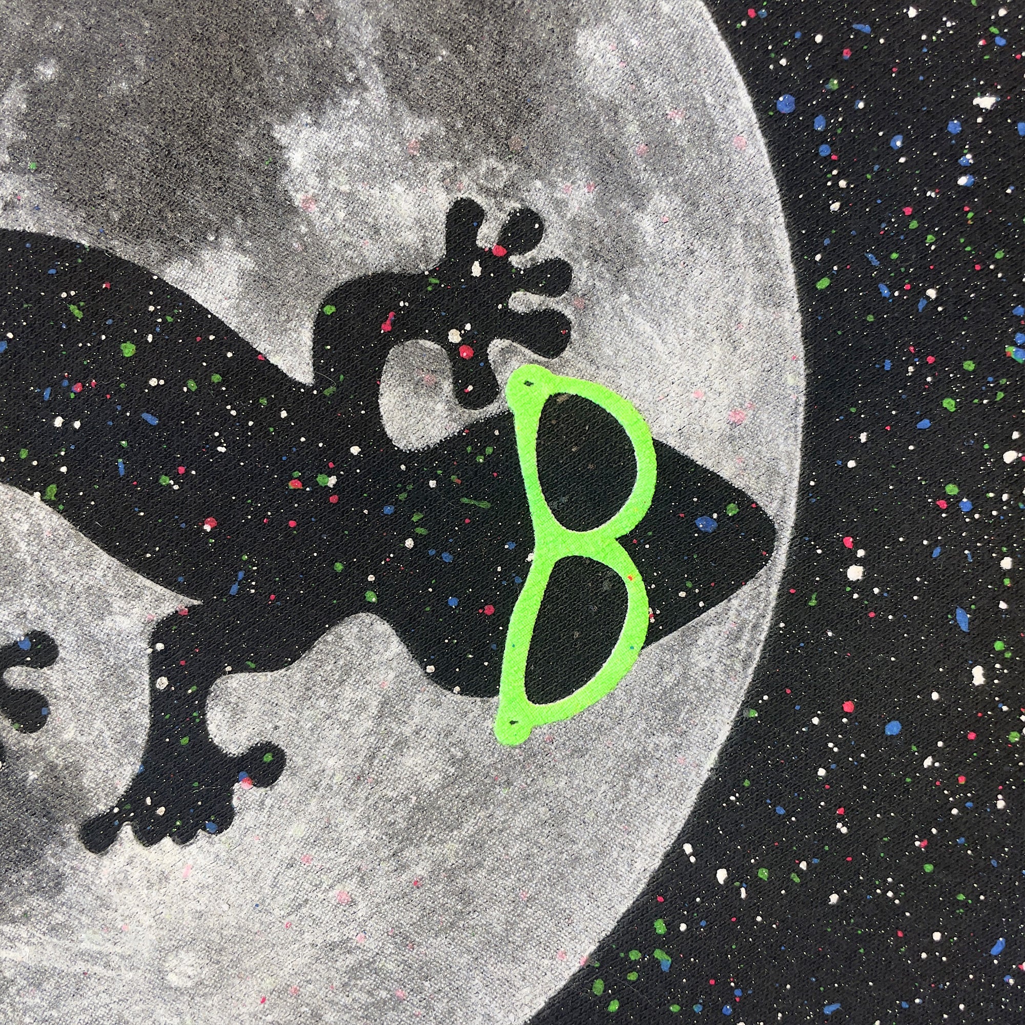 Glow In The Dark Splatter Moon Hoodie - Image 8