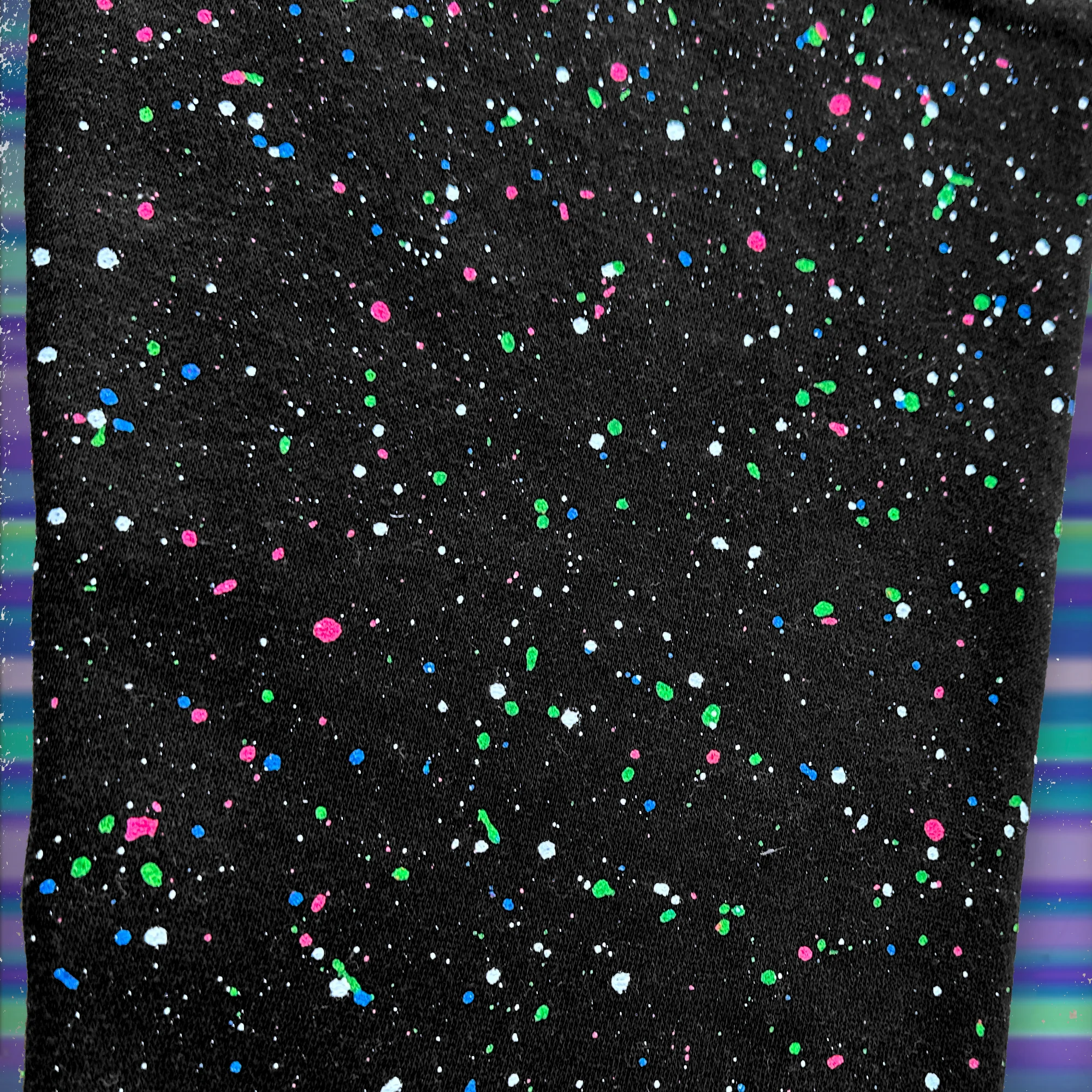 GLOW SUMMER SPLATTER BLACK Joggers Limited Edition - Image 4