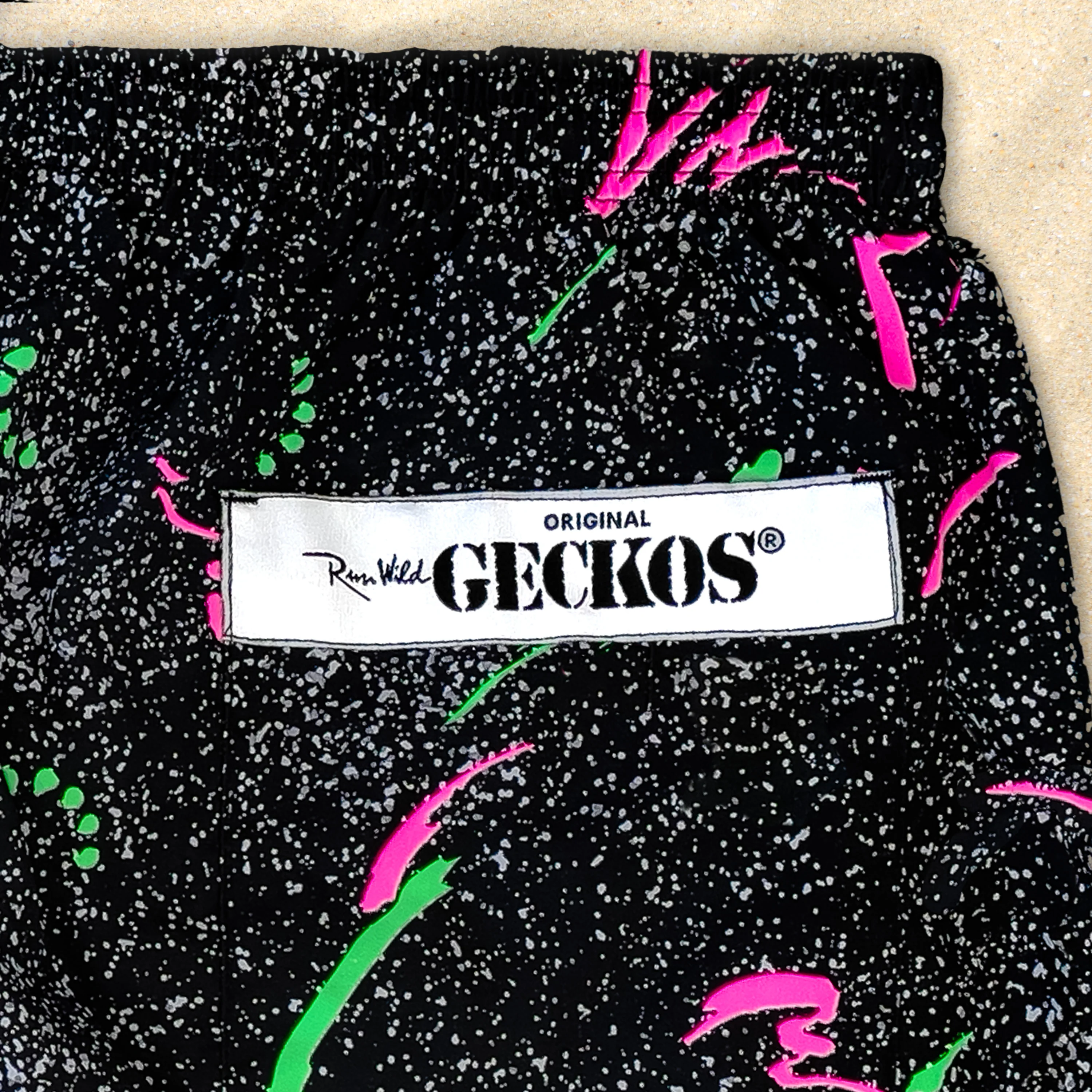 Iconic Wild Gecko Volley Shorts - 1992 - Image 3