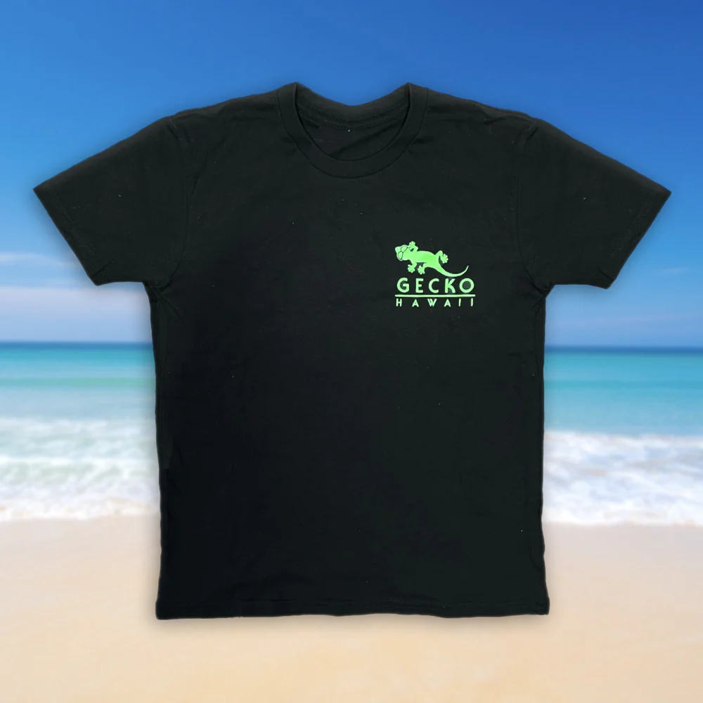 KIDS Gecko Fam Black Tee - Image 2