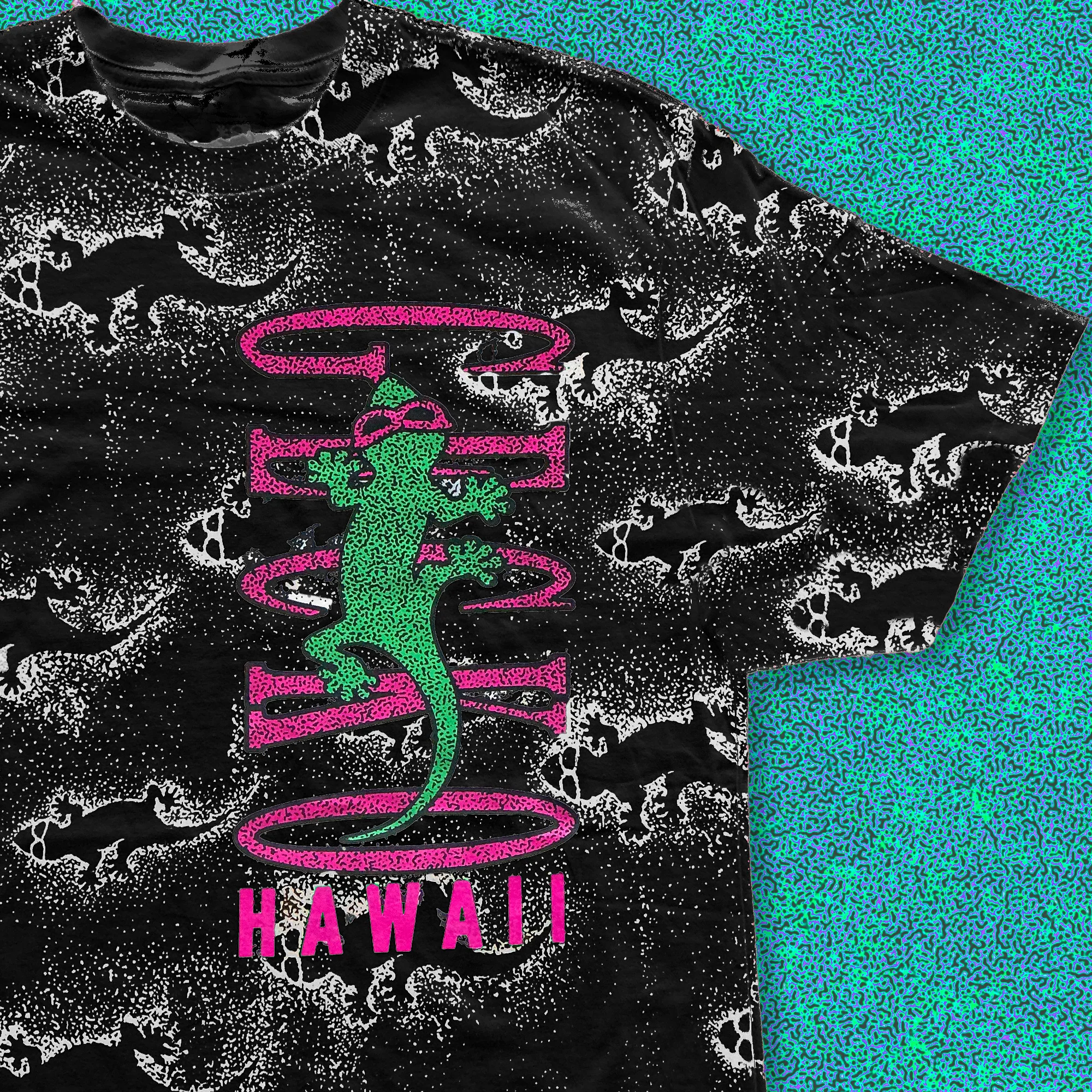 Original Gecko Black Shadow All-Over Tee - Image 4