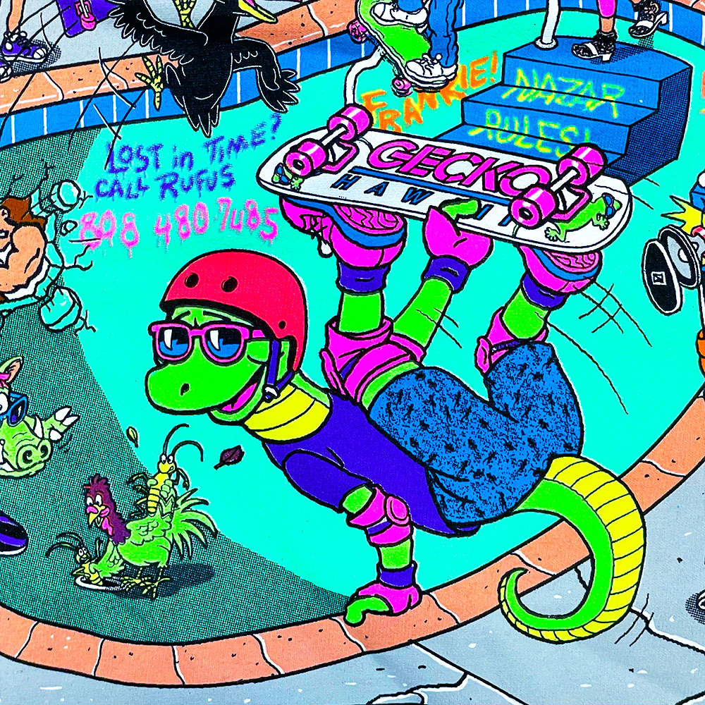 Pop-Up Pool Party: Blue-to-White HyperFlash - Image 3