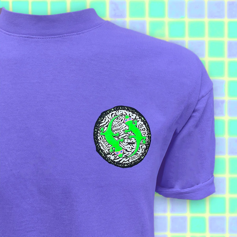 Pop-Up Pool Party - SECRET Purple (Single Stitch) - Image 2