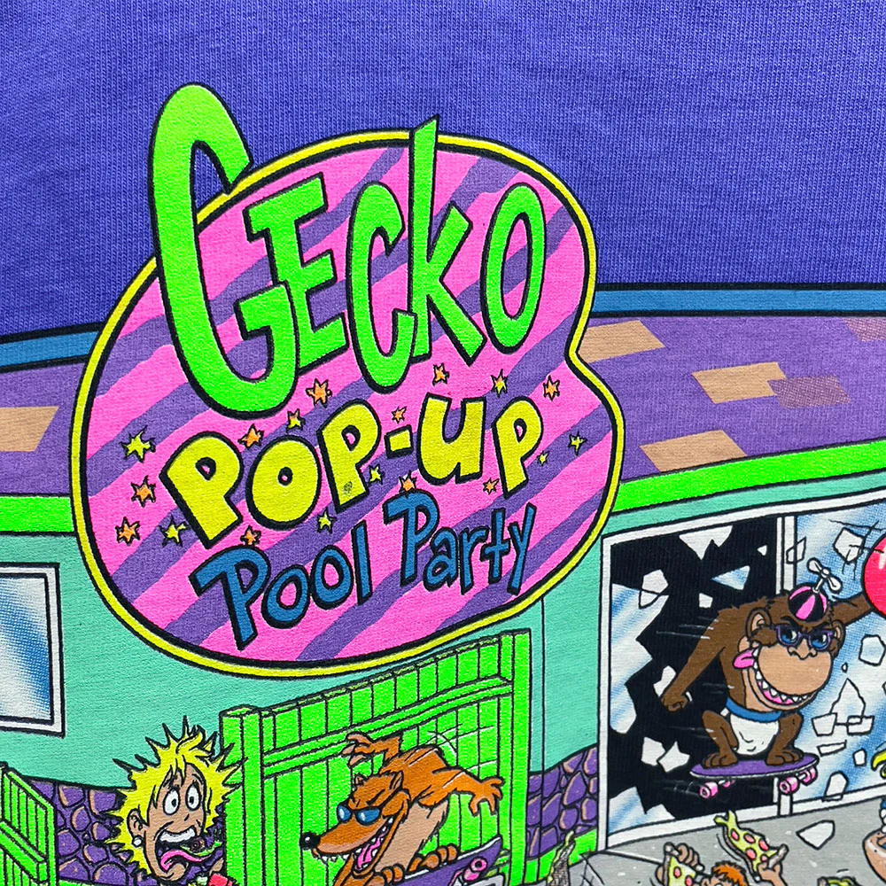 Pop-Up Pool Party - SECRET Purple (Single Stitch) - Image 3
