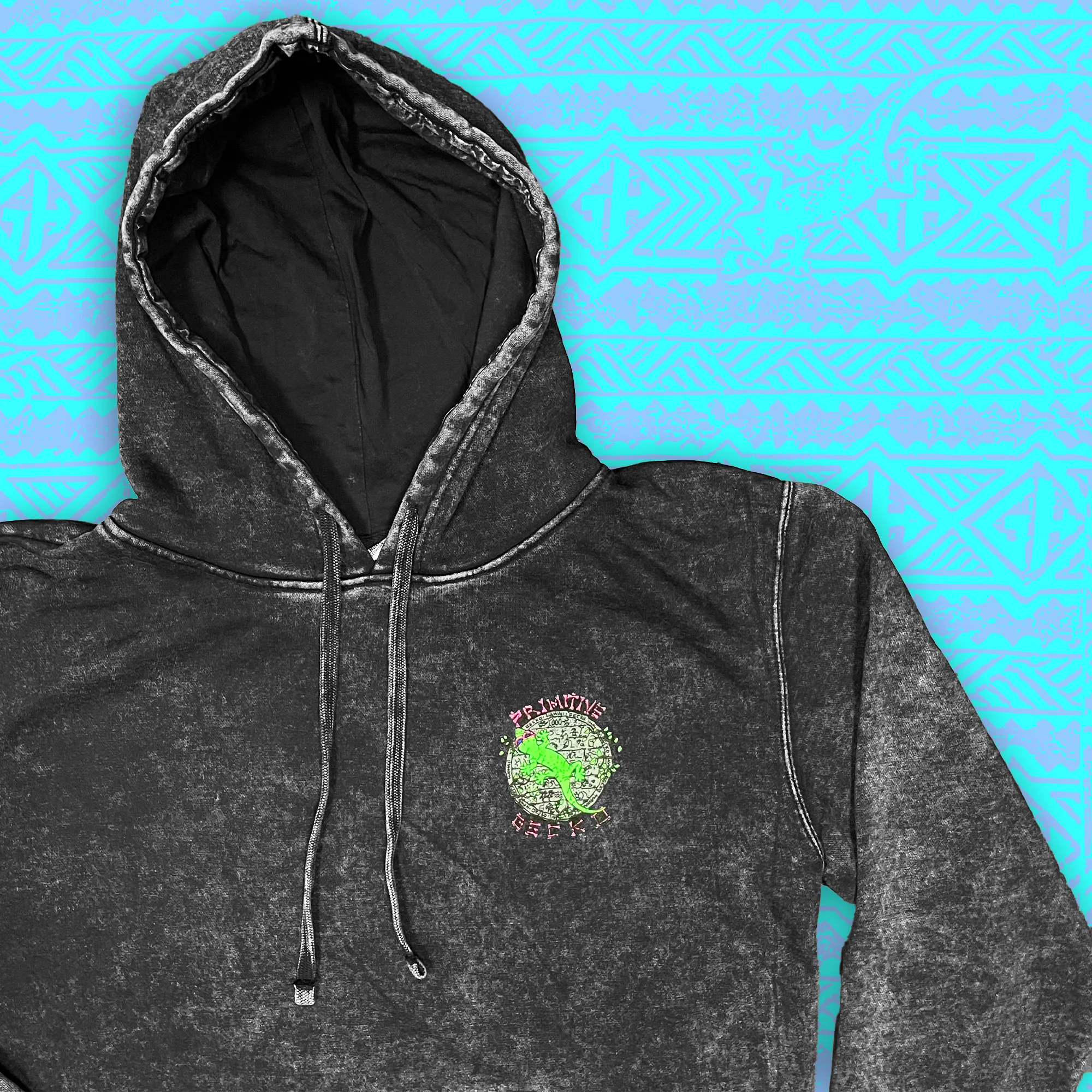 Primitive Gecko Stone Acid Premium Hoodie - Image 6