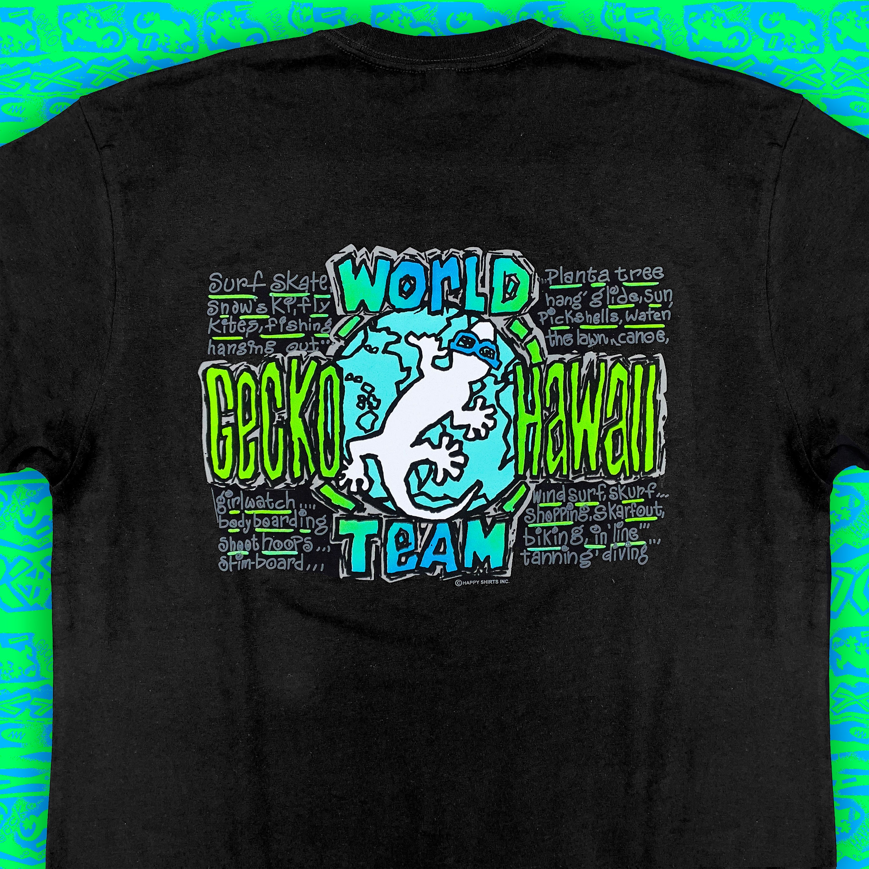 1989 Gecko World Tee Variant - Image 4