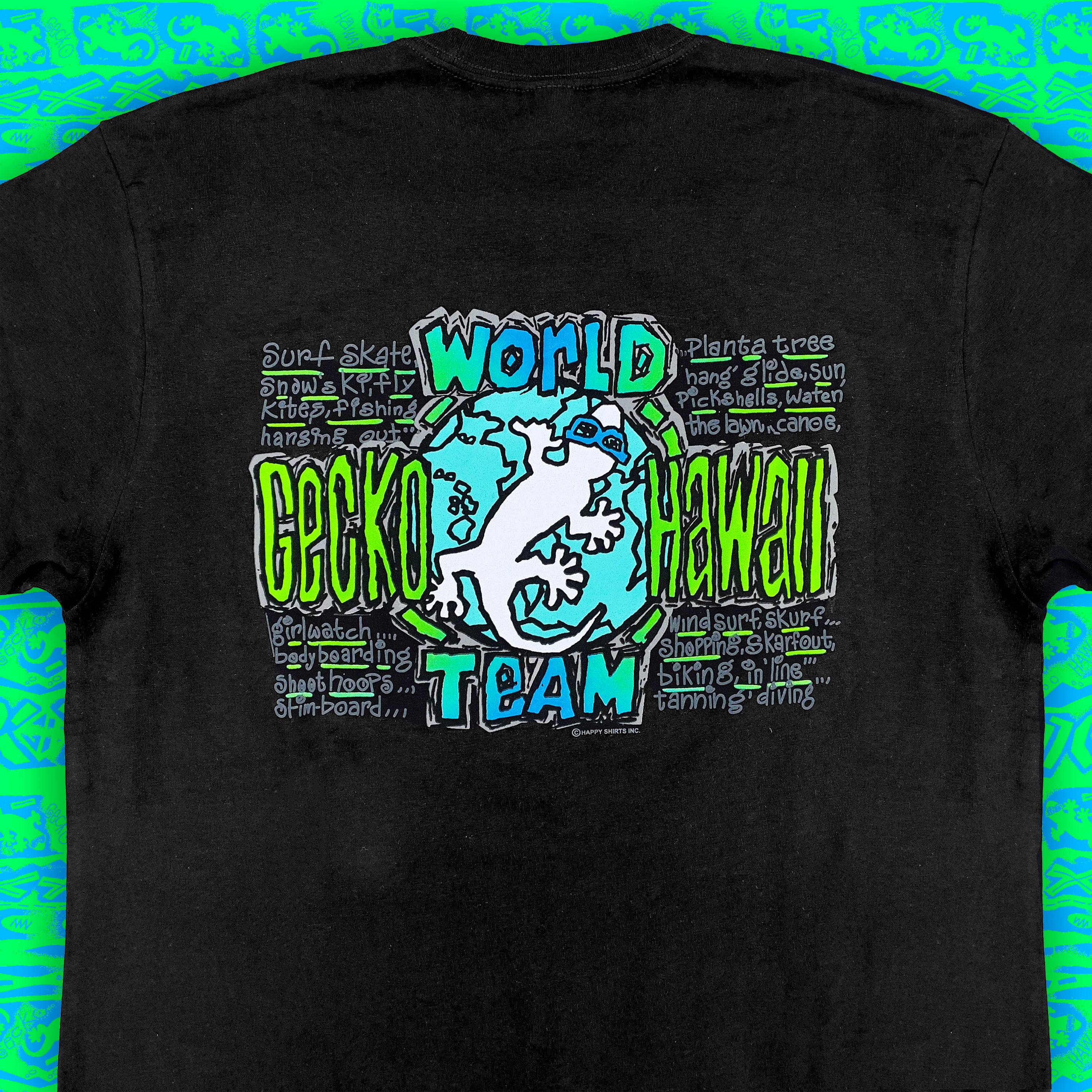 1989 Gecko World Tee Variant - Image 8