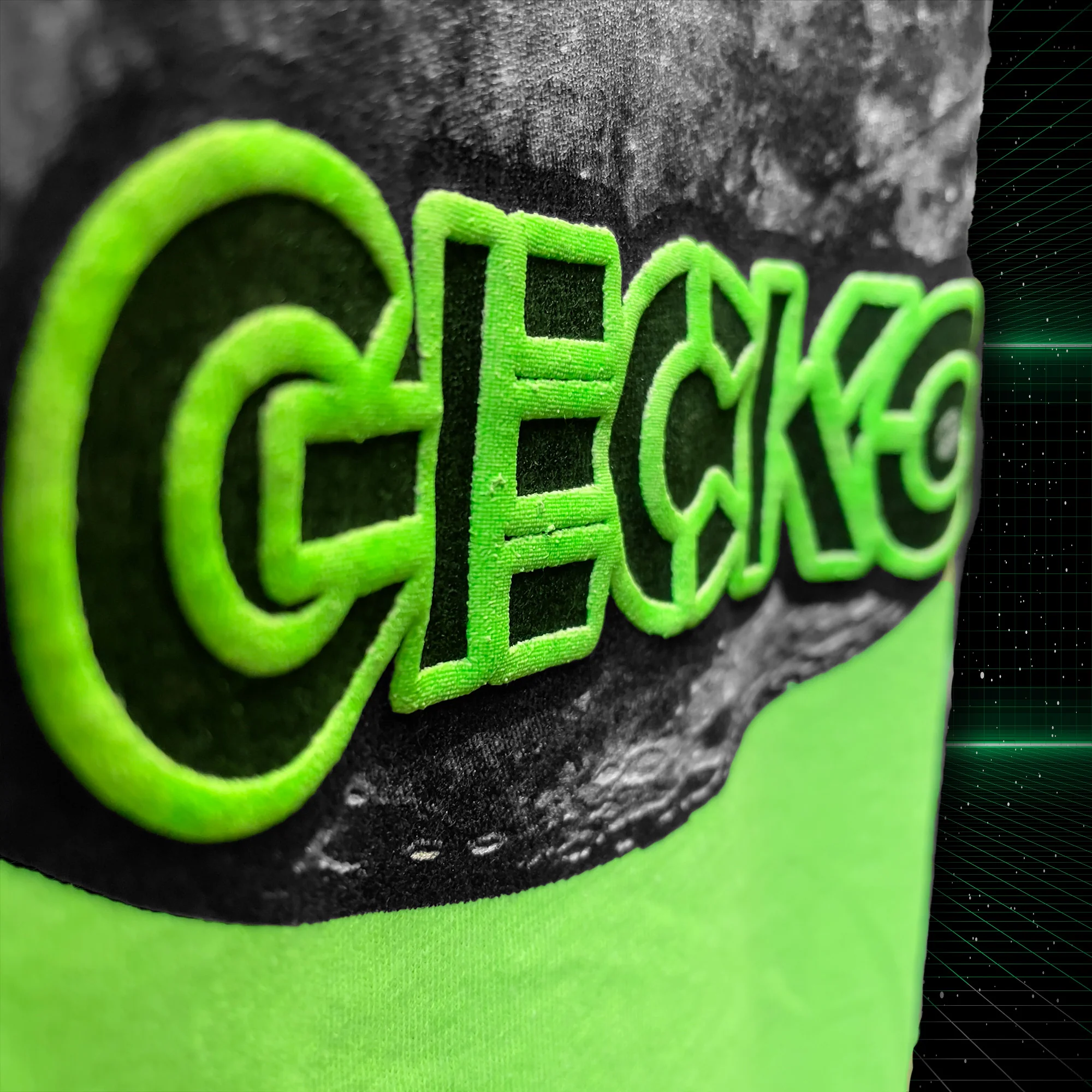 SECRET Super Moon Neon Green Long Sleeve Tee - Image 5