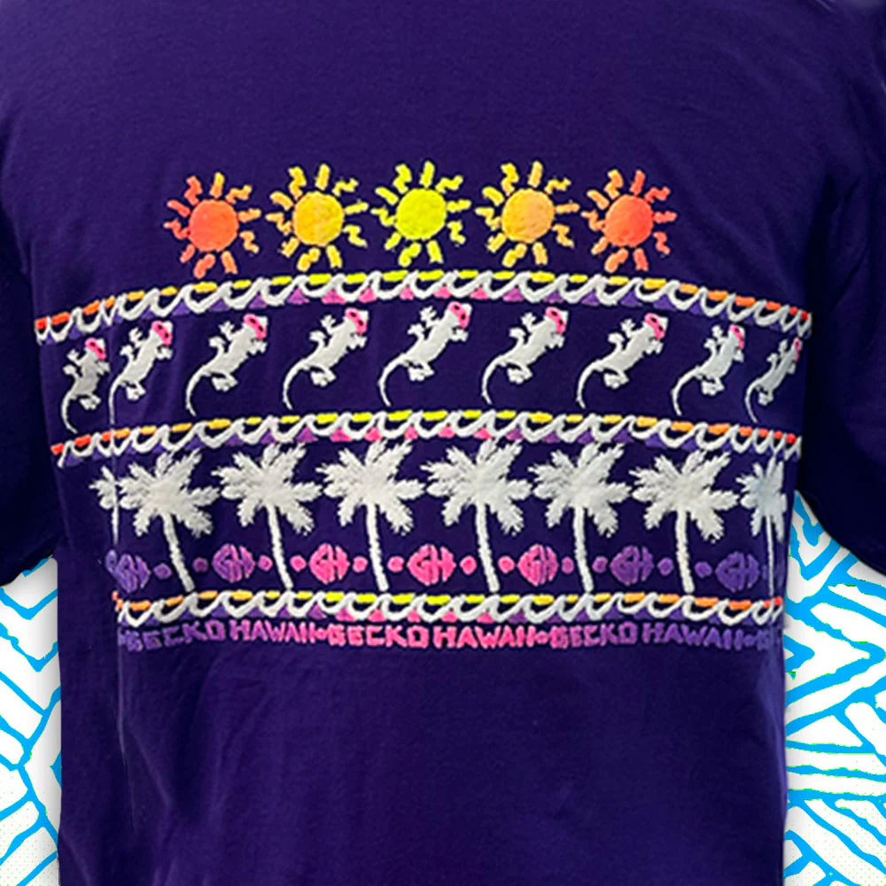Secret Surf N' Sun Purple Tee - Image 3