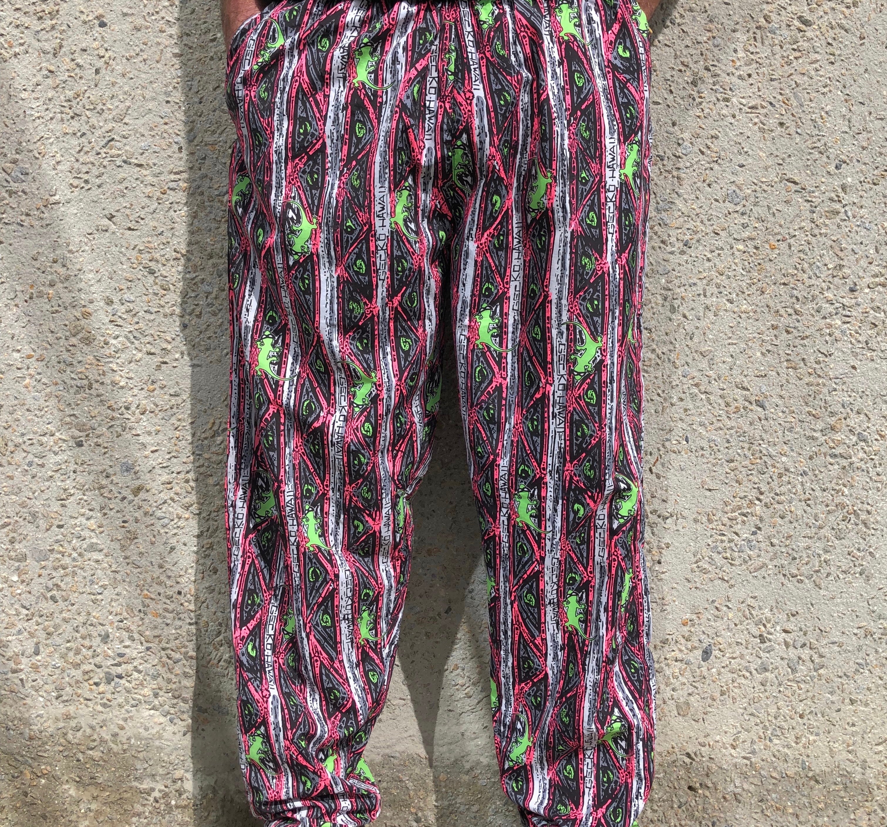 Stripe Gecko Beach Pants