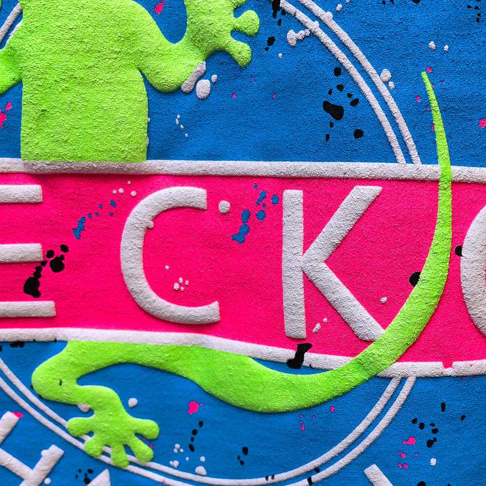 Vinyl Gecko: HYPERFLASH Blue-to-White - Image 7