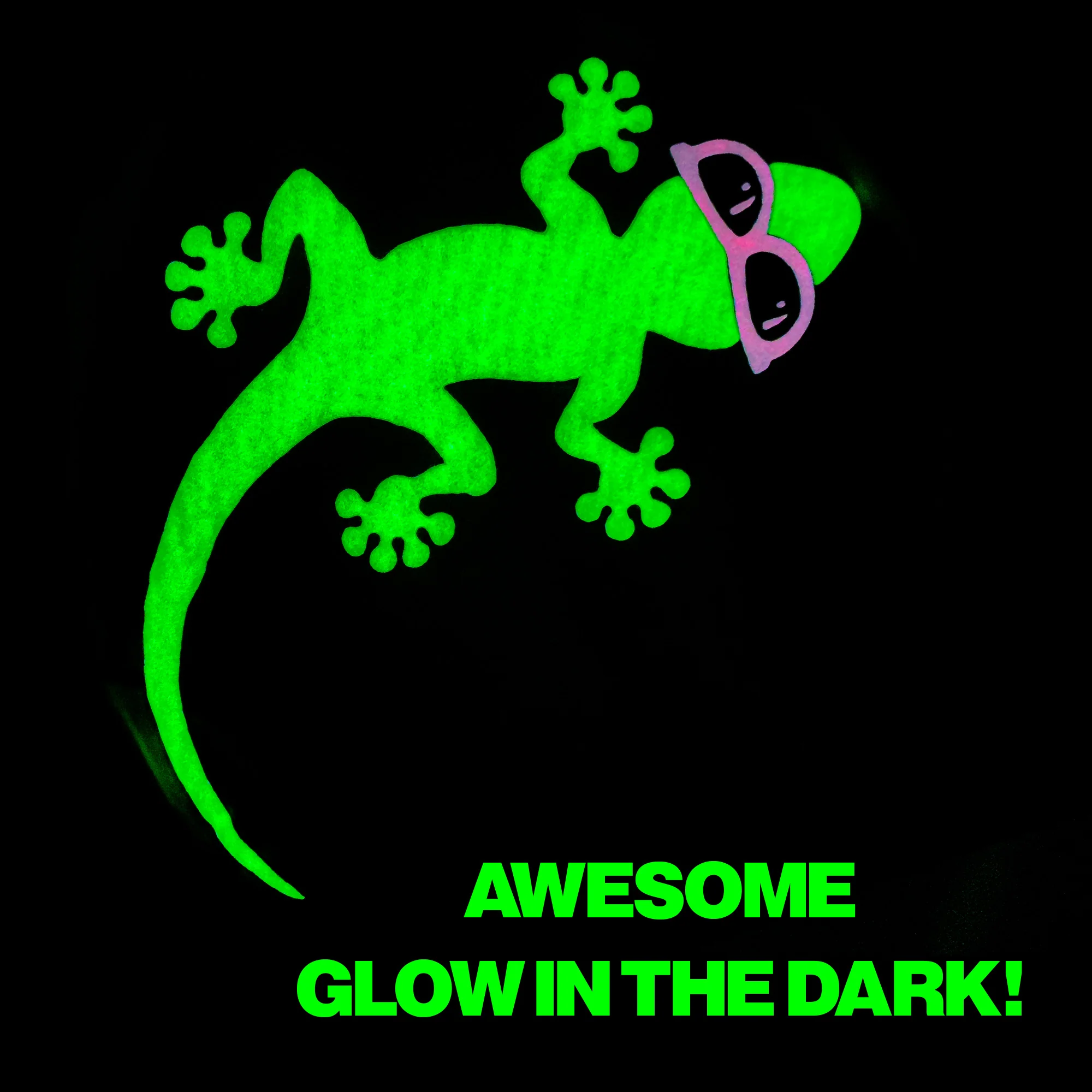 Wild Gecko 1990 - Hyper Flash Color Change Purple to Pink T-Shirt - Image 4