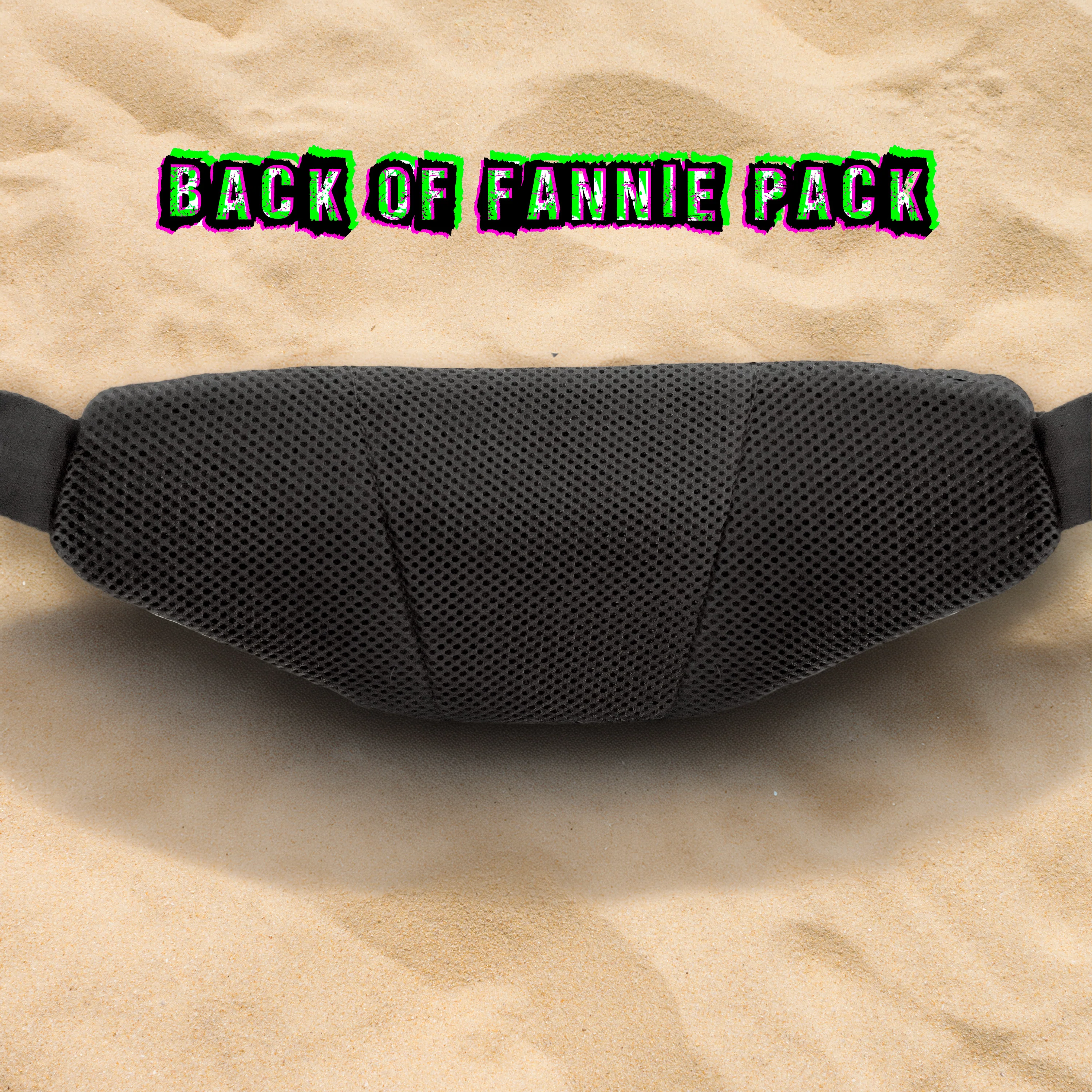Iconic Multi Purple/Black Retro Fanny Pack - Image 3